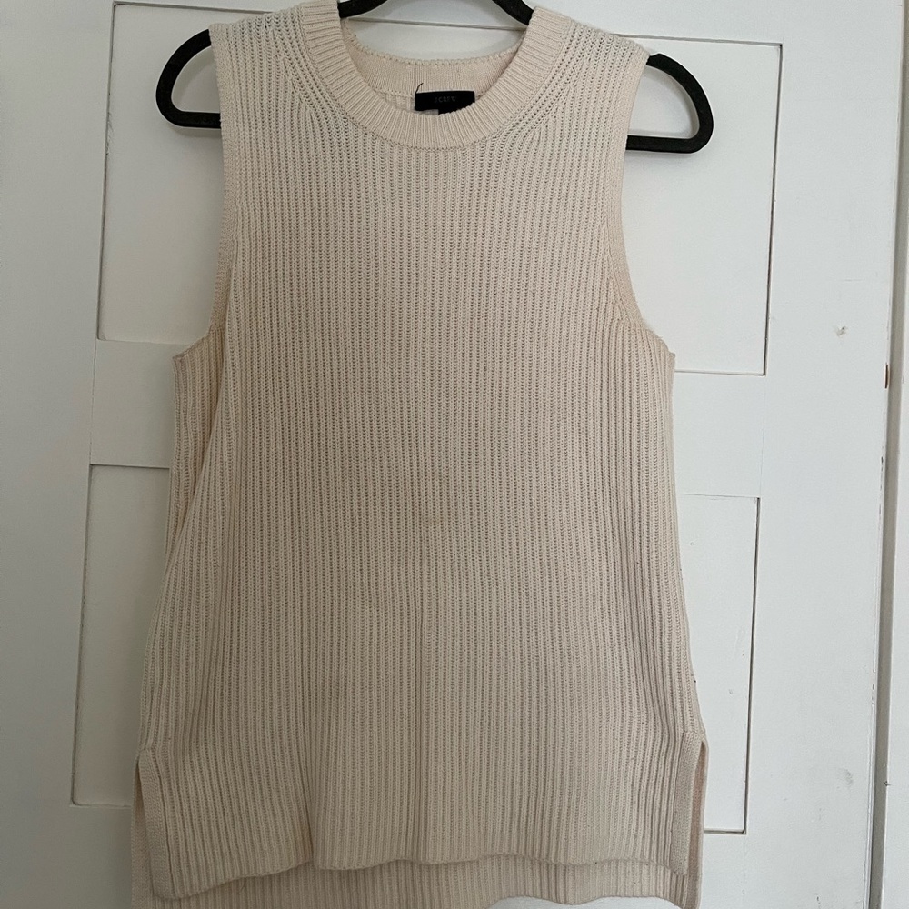 JCrew Sleeveless Sweater